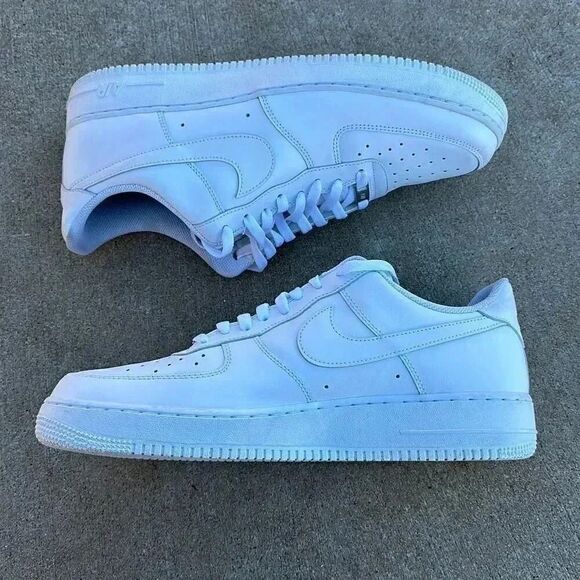 Nike Air Force 1 Shoes White Men’s Sz 14 - Picture 1 of 13